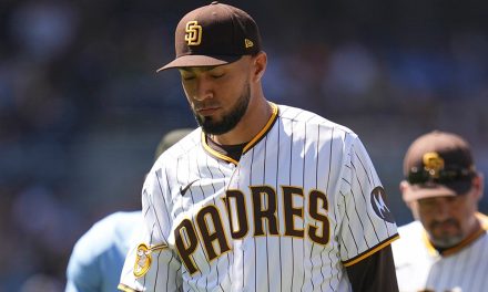 Padres’ Robert Suarez ejected for sticky substance before throwing single pitch