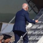 JUST IN: Joe Biden Trips TWICE as He Boards Air Force One Using SHORTER Staircase (VIDEO)